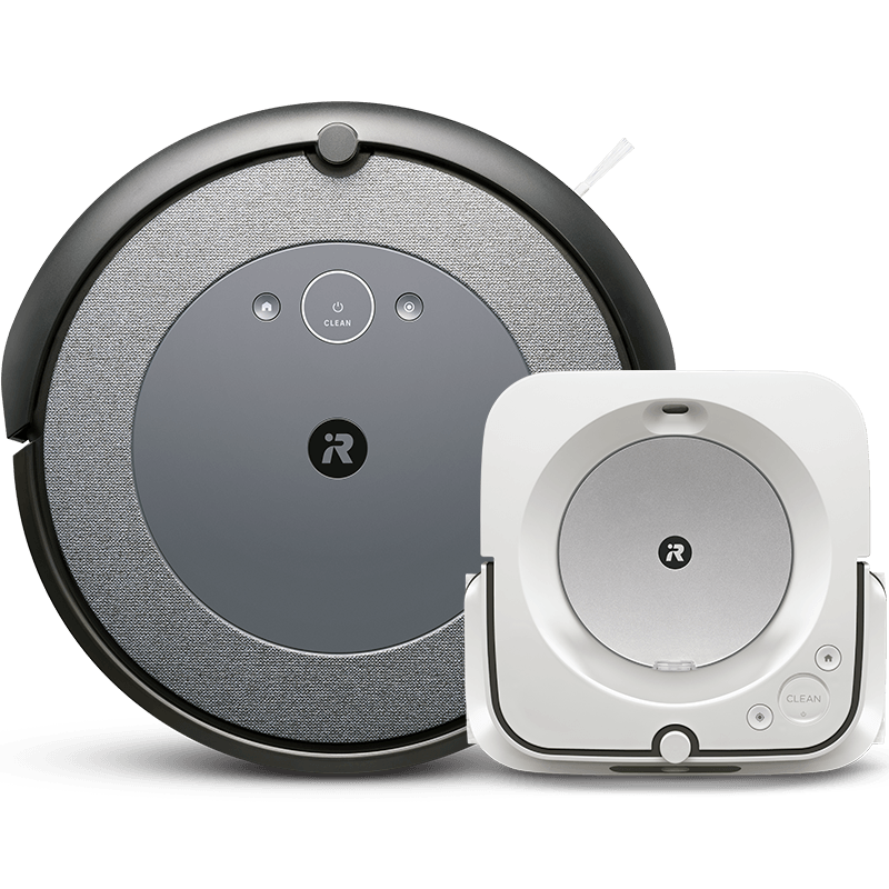 Set aspirator Roomba i3 și mop Braava jet m6