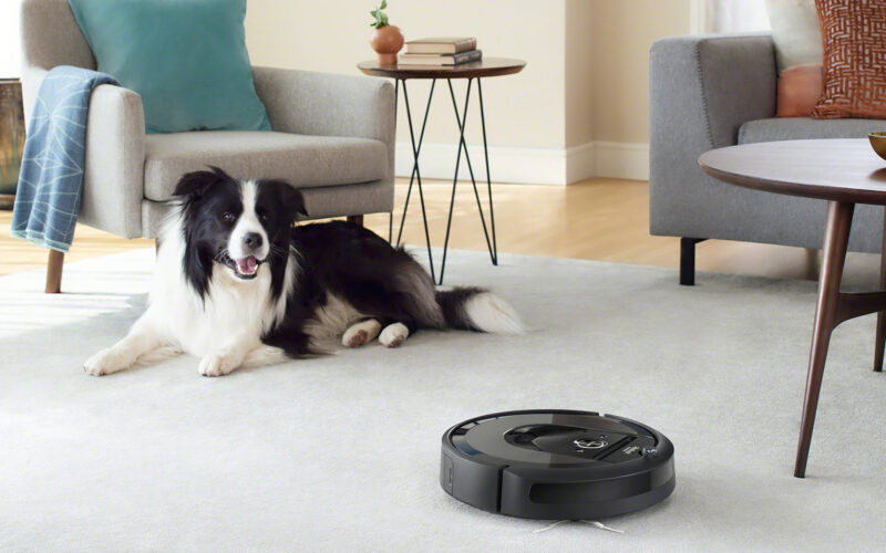 Roomba i7 prietenos cu animalele