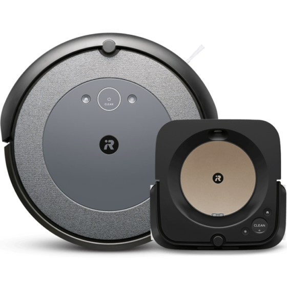 Set aspirator Roomba i3 și mop Braava jet m6