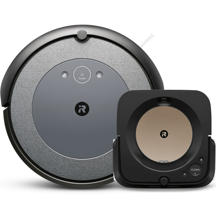 Set aspirator Roomba i3 și mop Braava jet m6