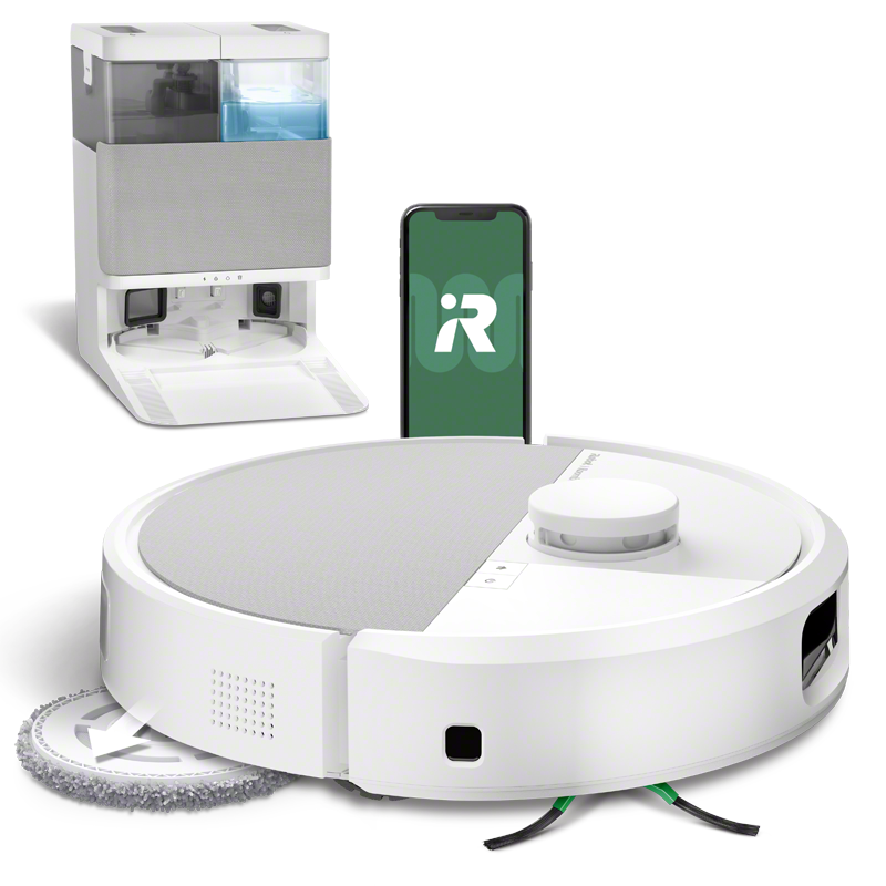 【新品未開封】Roomba Plus 505 + AutoWash Roomba® 505 Plus Combo Robot + Stație AutoWash™ (N185240) - iRobot